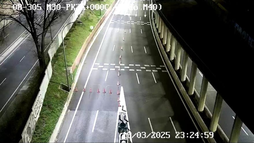 Madrid prepara cortes en autovías que se encuentren en riesgo de inundación por las lluvias y el desembalse sobre los ríos