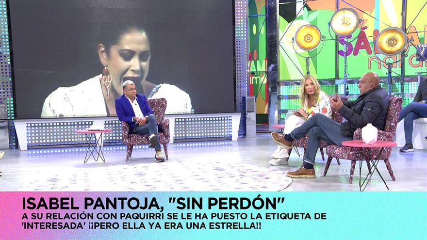 Jorge Javier, en el plató de 'Sálvame'