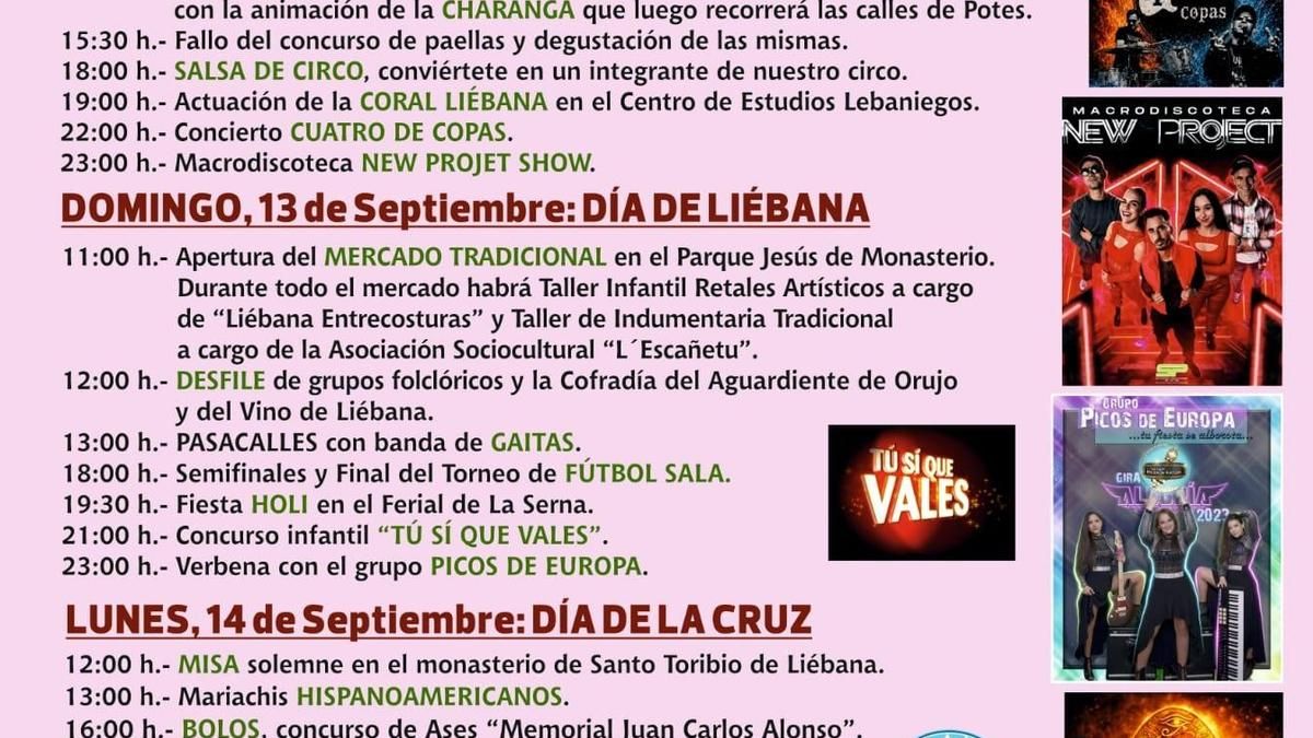 Las Fiestas de la Cruz de Potes arrancan este fin de semana con cinco jornadas de música, gastronomía y deporte
