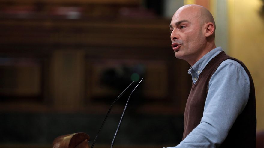 El diputado de Podemos Txema Guijarro. EFE/Fernando Alvarado/Archivo