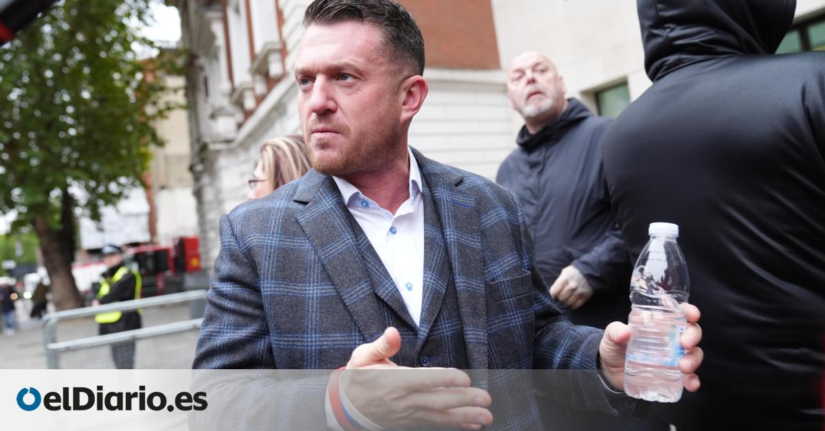 El líder ultraderechista británico Tommy Robinson dice que Elon Musk le paga los gastos legales de su juicio