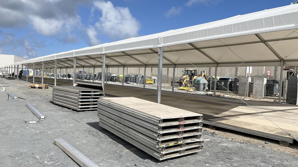La Audiencia Nacional paraliza el campamento instalado en el Puerto de Ceuta para atender a los migrantes