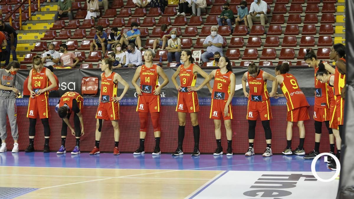 Las imágenes del España - Bélgica