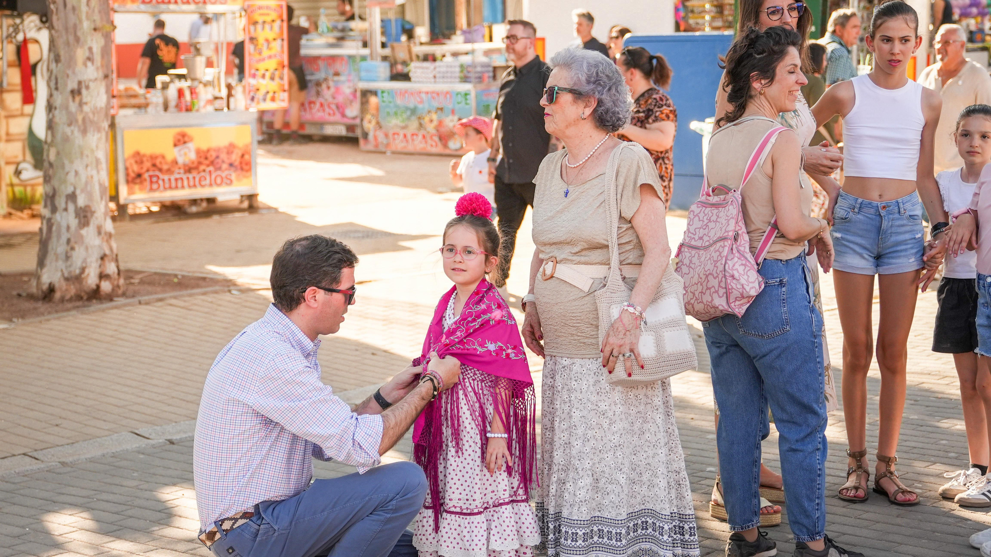 Los 'cacharritos' de la calle del Infierno de la Feria de Córdoba