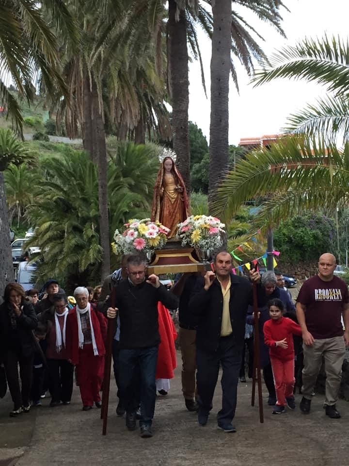 Procesión de Santa Lucía, Puntallana. MVH