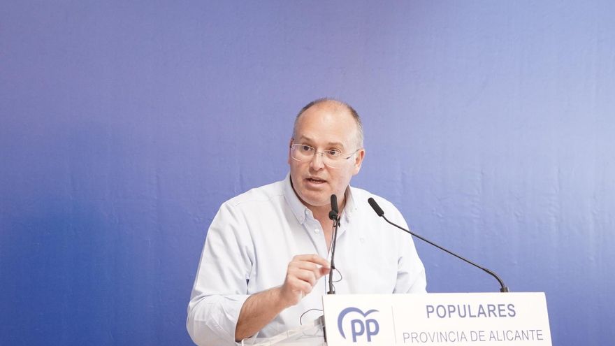 El secretario general del Partido Popular, Miguel Tellado