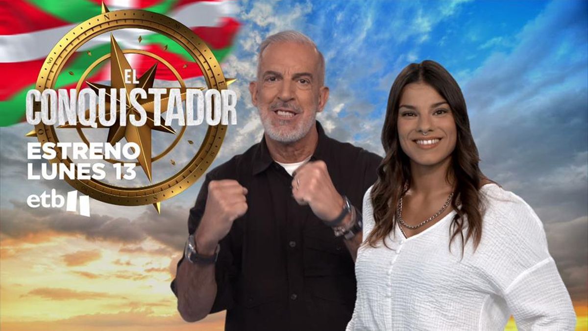 'El Conquistador' vuelve a ETB2 guardándose el misterio de sus concursantes y tercer presentador