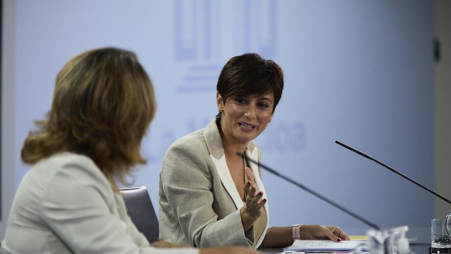 La portavoz y ministra de Política Territorial, Isabel Rodríguez