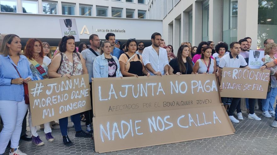 Jóvenes andaluces demandan a la Junta por los impagos del Bono del Alquiler