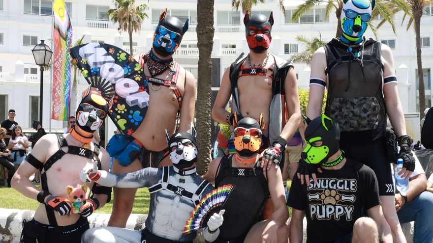Maspalomas vibra con el huracán arcoíris del Orgullo, que festeja libre una edición récord