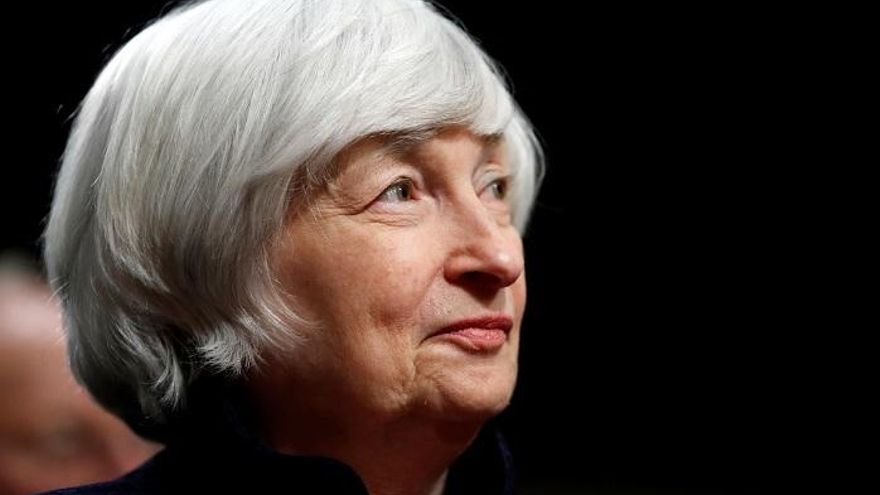 Archivo - La secretaria del Departamento del Tesoro de EEUU, Janet Yellen.