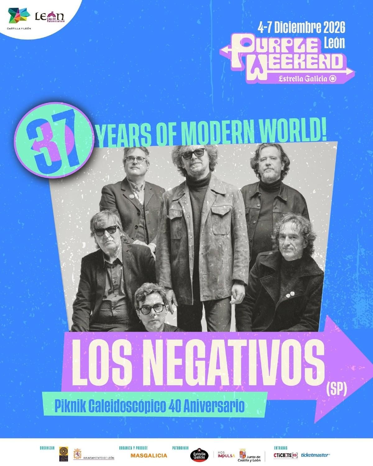 Los Negativos en el Purple Weekend 2026