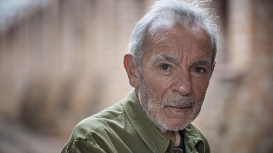 José Luis Gómez, actor español y miembro de la Real Academia de la Lengua Española, en el Instituto Superior de Arte, Universidad de las Artes, La Habana, Cuba.