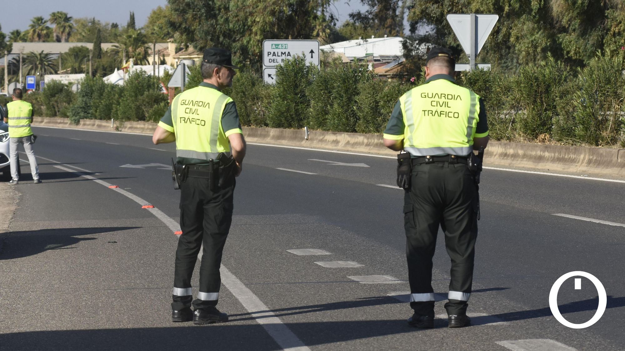 Control de la Guardia Civil.