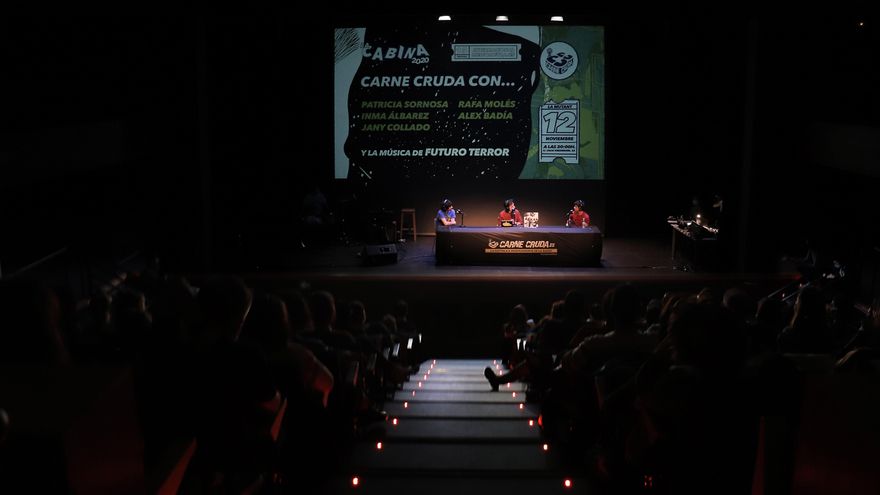 Entrevista al grupo Futuro Terror en el Festival de Mediometrajes La Cabina