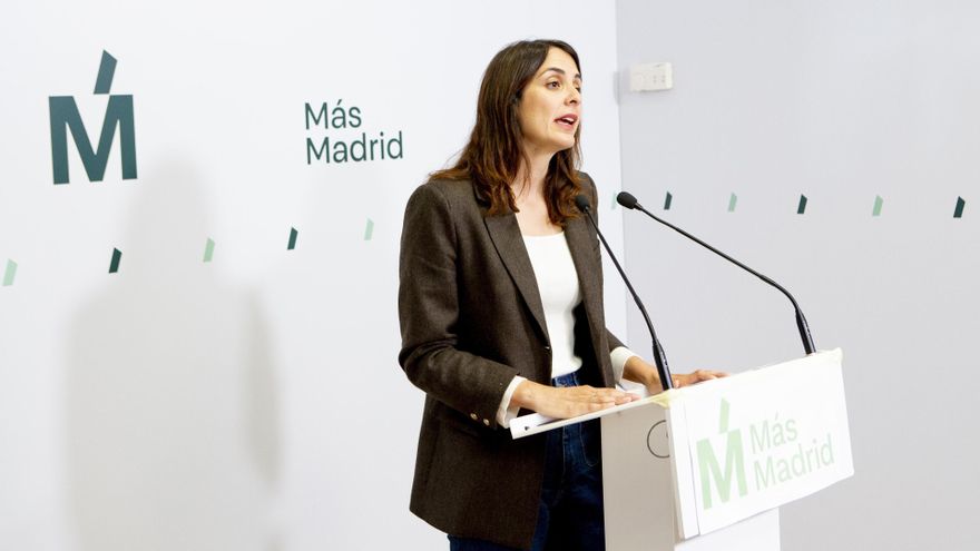Archivo - La portavoz de Más Madrid en el Ayuntamiento, Rita Maestre, en rueda de prensa
