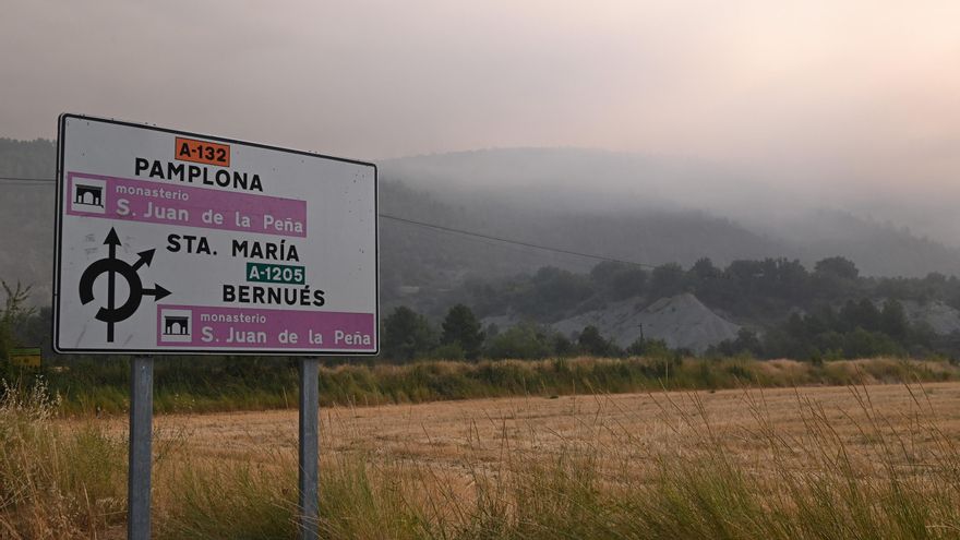 El juez decreta prisión provisional sin fianza para el presunto autor del incendio de Las Peñas de Riglos