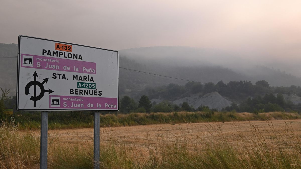 El Juez secreta prisión provisional sin fianza para el presunto autor del incendio de Las Peñas de Riglos