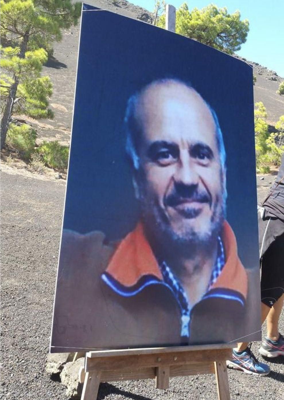 Imagen de archivo  de acto de homenaje a Fran Santana celebrado en el Llano El Jable (El Paso) el 4 de septiembre de 2016.