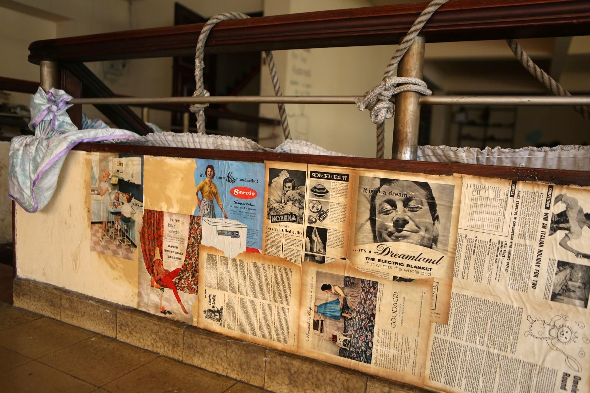 Mosaico en el Centro Social La Bicicleta (ALEJANDRO RAMOS)