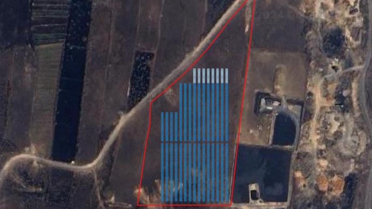 Suelo sobre el que se instalará la planta fotovoltaica en el municipio de Tías, Lanzarote