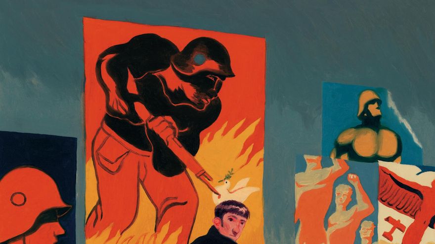 'A sangre y fuego', el clásico de la Guerra Civil, ilustrado ahora para los jóvenes