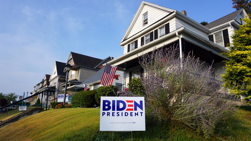 Guerra de pancartas en Pensilvania: robos nocturnos, carteles de Trump en el cementerio y bombardeo en Snapchat