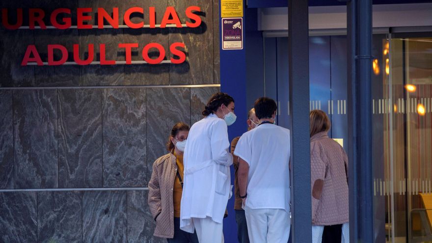 Entrada a urgencias del Hospital Universitario Central de Asturias (HUCA). EFE/Alberto Morante/Archivo