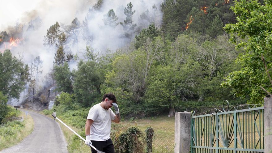 El BNG exige la comparecencia urgente del conselleiro de Medio Rural debido a la ola de incendios en Galicia
