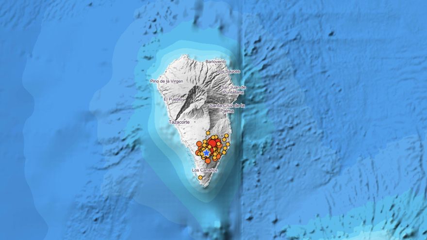 La Palma sigue temblando: registrado un terremoto de magnitud 4,5 en Mazo