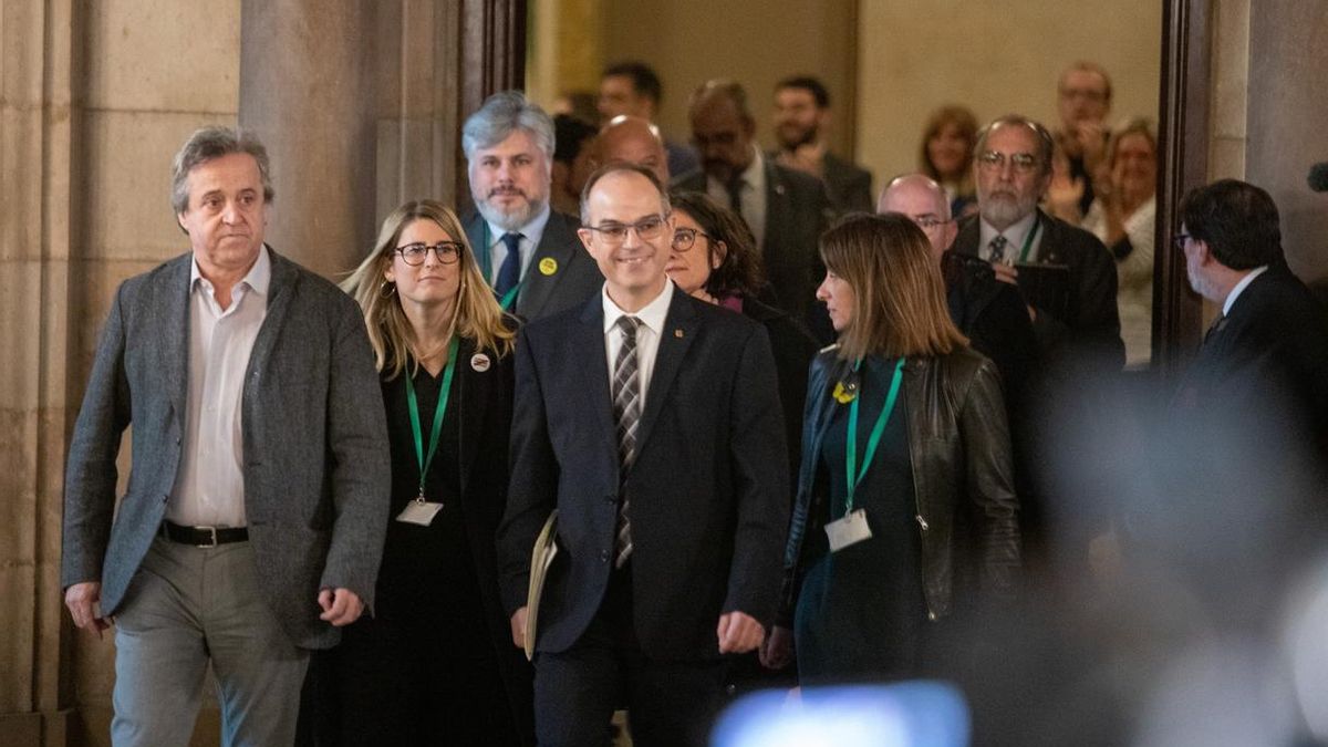 Turull avisa de que no pedirá perdón y llama cobardes a los diputados de Cs