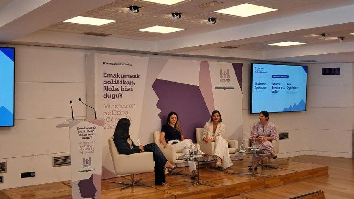 Seminario organizado por el Instituto Vasco de la Mujer (Emakunde) centrado en la representación sustantiva de las mujeres en política, bajo el título ‘¿Cómo es la política para ellas?’.