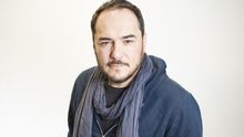 Ismael Serrano durante la entrevista.