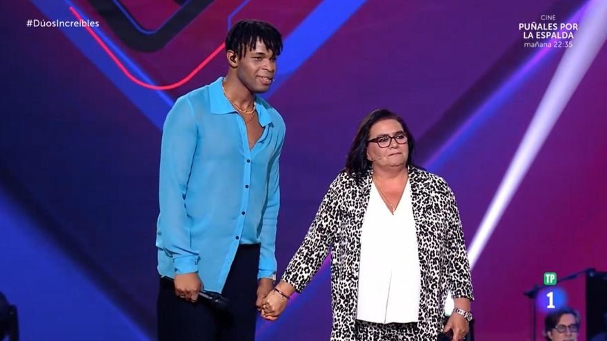 'Dúos increíbles' vivió su primer "pleno" de flechazos con uno "épico": el formado por María del Monte y Famous