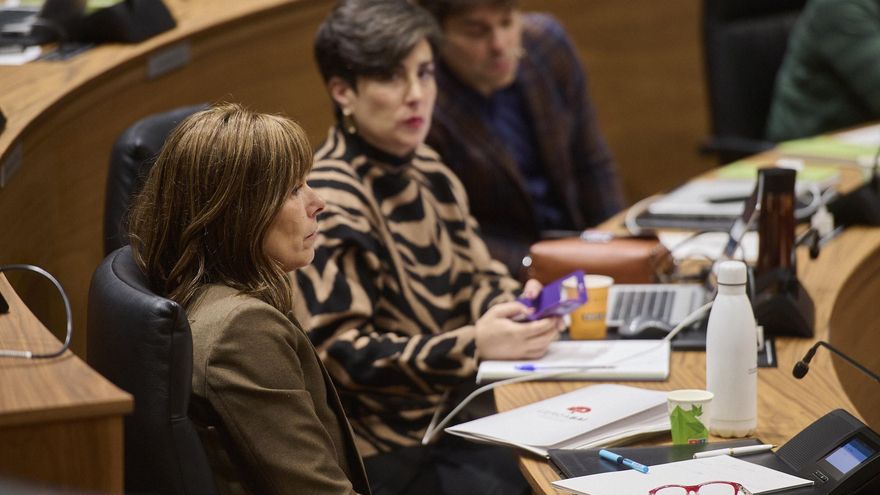 Geroa Bai marca distancias con Chivite, a quien acusa de tener "miedo" a defender el autogobierno de Navarra