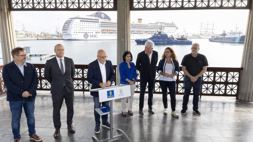 El Cabildo de Gran Canaria y el Ayuntamiento de Las Palmas de Gran Canaria se unen contra la planta de gas prevista en el puerto de La Luz