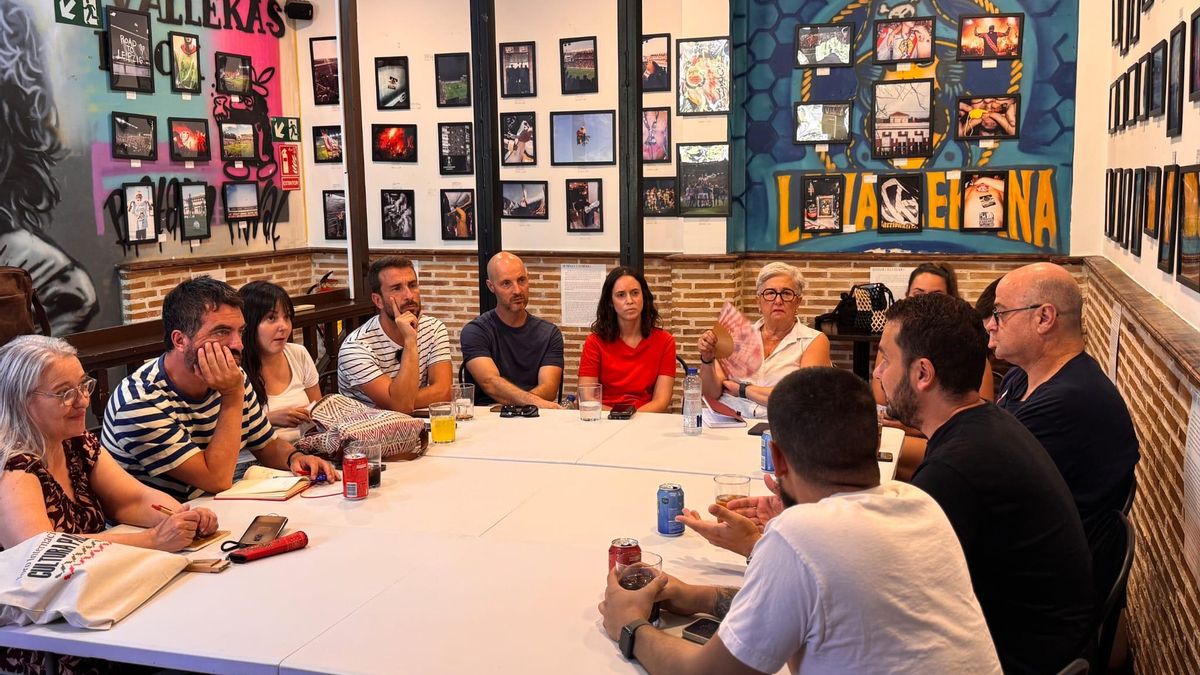 Un momento de la reunión de este jueves