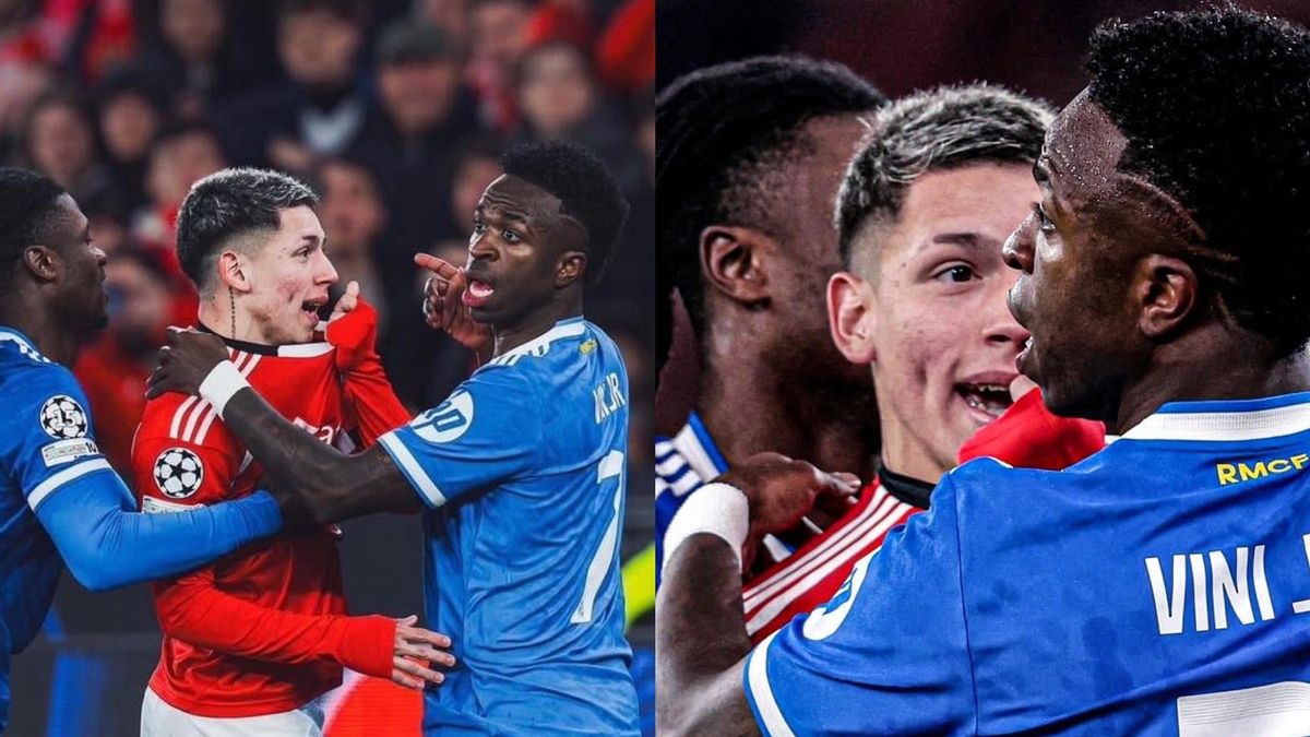 La UEFA sancionó a Gianluca Prestianni con seis partidos por "conducta discriminatoria” tras el cruce con Vinicius