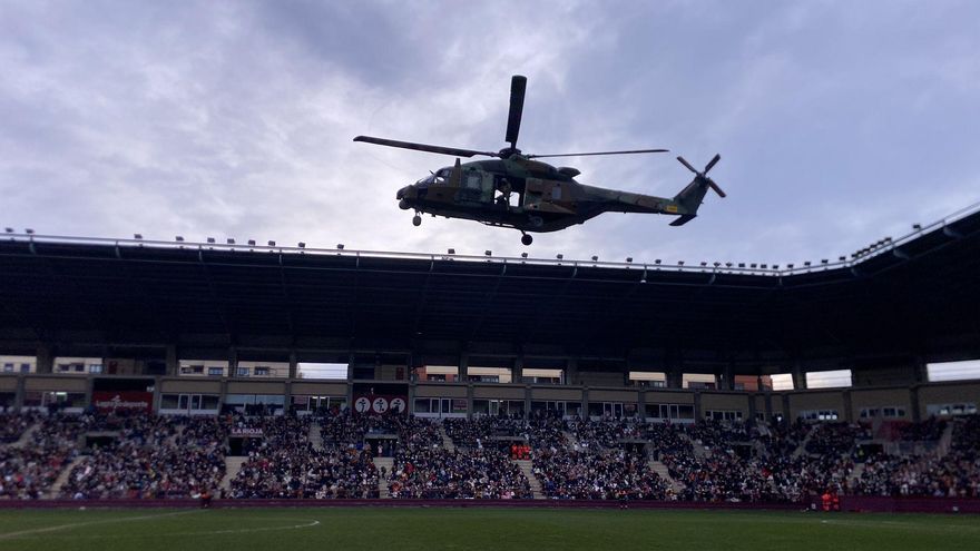 Por qué hay helicópteros sobrevolando el cielo de Logroño