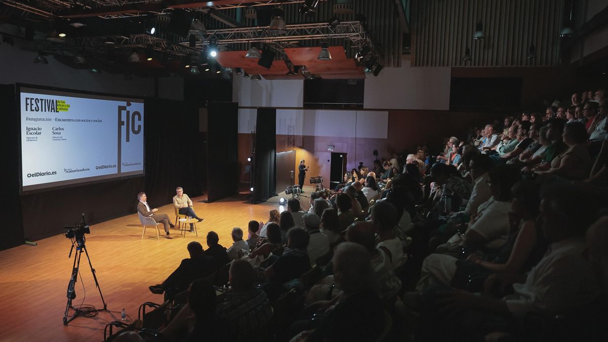 La Sala Gabriel Rodó, sede de la Orquesta Filarmónica de Gran Canaria, se llenó para asistir a las distintas actividades que tuvieron lugar el viernes 27 de junio en el FIC