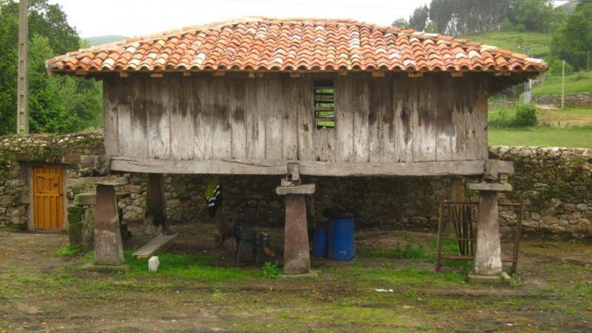 La panera de Cades, ejemplo de hórreo en Cantabria