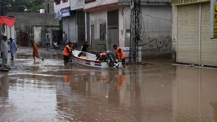 Casi un millón de evacuados en Pakistán por lluvias del monzón que han causado 862 muertes