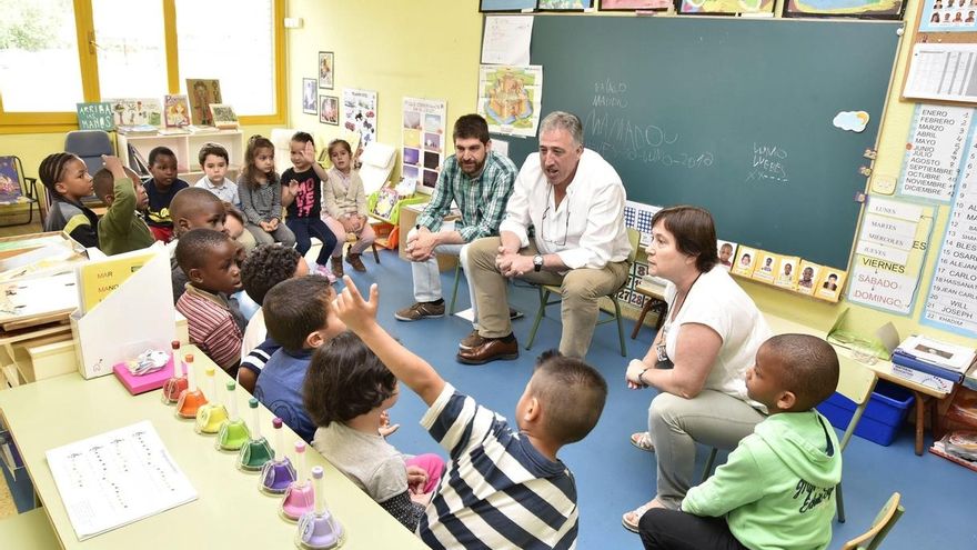 El 90% del alumnado del colegio público San Jorge es inmigrante