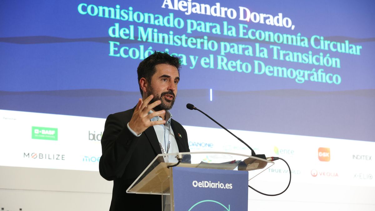 Alejandro Dorado, Comisionado para la Economía Circular del Ministerio para la Transición Ecológica y el Reto Demográfico