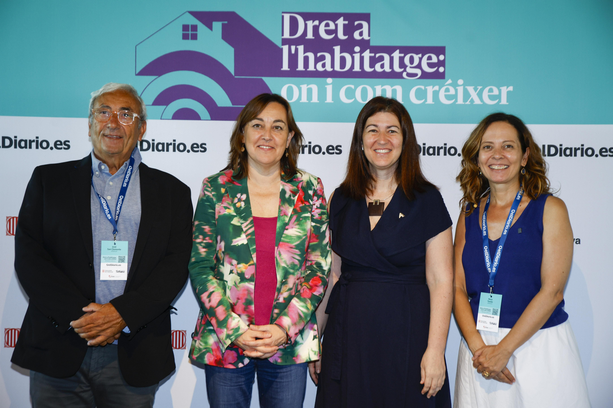 La jornada 'Dret a l'habitatge: on i com créixer' en imatges