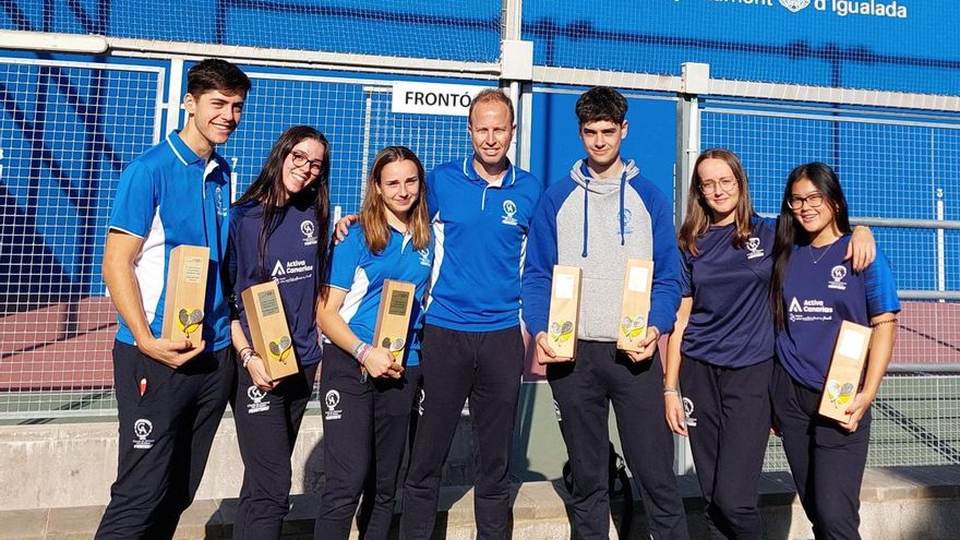El Círculo se estrena en el Open Nacional Juvenil de pelota con un oro y dos bronces