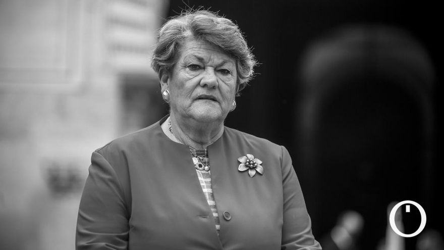 Olga Caballero, presidenta de la Agrupación de Cofradías