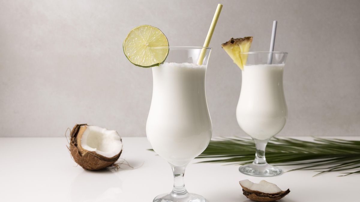 Limonada de coco y lima