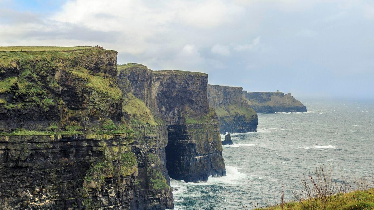 Los acantilados de Moher, en Irlanda.