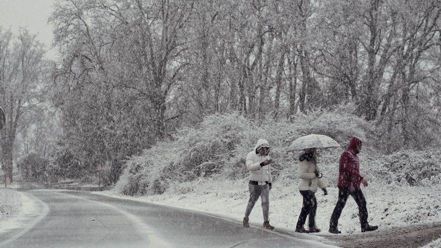 La borrasca Ingrid traerá mucho frío y nieve en cotas bajas desde el viernes